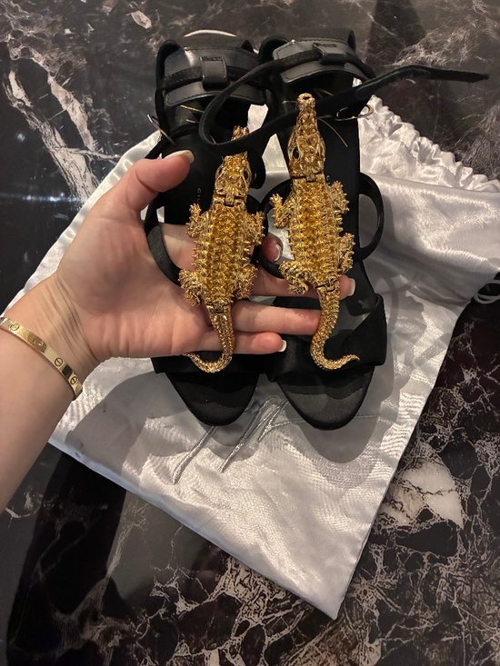 Giuseppe Zanotti Shoes - Giuseppe Zanotti Alligator Heel